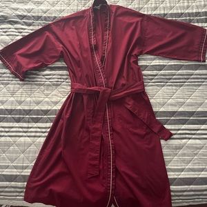 Christian Dior Monsieur Burgundy Lightweight Robe